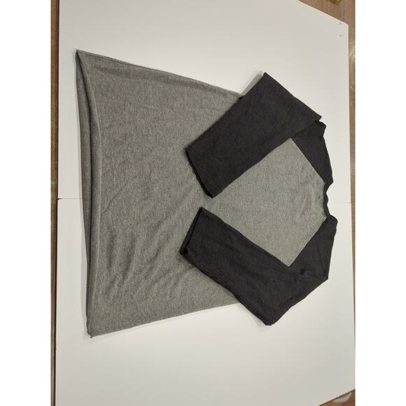 Harry Potter Gray Black Raglan Tee Small Fused Grimoled The Place - Picture 4 of 5